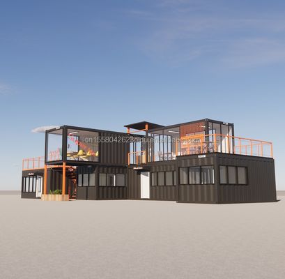 Prezzi accessibili Bella casa con pareti Multiplice combinazioni di 20 piedi Casa prefabbricata Case minuscole Contenitore in colore personalizzato