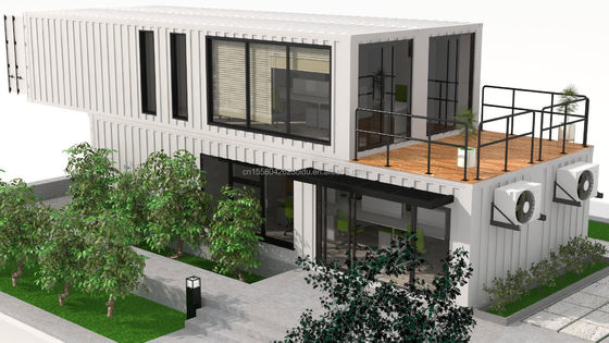 Porto Rico Pieghevole abitabile 40ft Luxury Pack Container Casas Modulares Prefabricadas Pre Fab Casa per il mercato