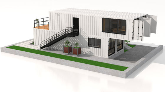 Porto Rico Pieghevole abitabile 40ft Luxury Pack Container Casas Modulares Prefabricadas Pre Fab Casa per il mercato