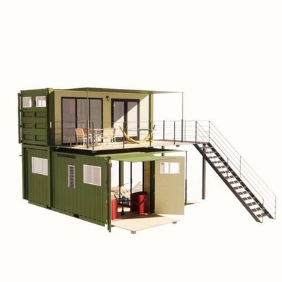 20ft o 40ft pieghevole Puerto Rico Vivere lusso Flat Pack Container di spedizione Casas Modulares Prefabricadas Pre Fab House
