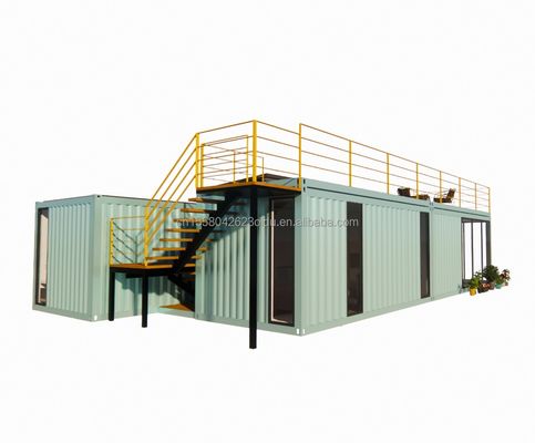 20ft/40ft Prefabbricato Portatile Pieghevole Contenitore Espandibile Piccola Casa Mobile con 3 Camere da letto Finestre in lega di alluminio
