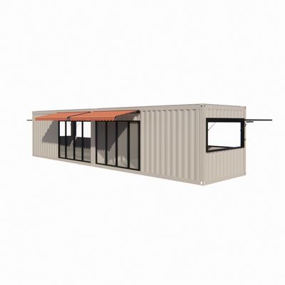 20ft 40ft Portable Kiosk Modificato Prefab Modular Coffee Shop Shipping Container Bar Trasformando la tua esperienza in bagno