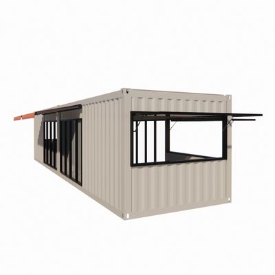 20ft 40ft Portable Kiosk Modificato Prefab Modular Coffee Shop Shipping Container Bar Trasformando la tua esperienza in bagno