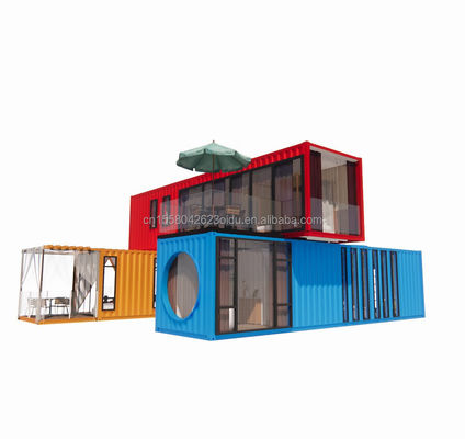 20ft 40ft Acciaio Cornice Galvanizzato Acciaio Piega 180g Modulare Casa Moderna Luxury Container Casa Prefabbricata per Hotel
