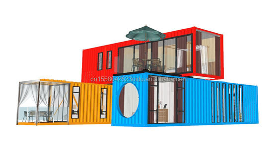 20ft 40ft Acciaio Cornice Galvanizzato Acciaio Piega 180g Modulare Casa Moderna Luxury Container Casa Prefabbricata per Hotel