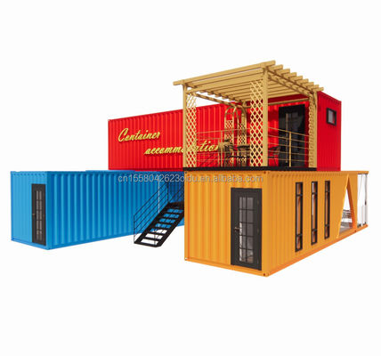 20ft 40ft Acciaio Cornice Galvanizzato Acciaio Piega 180g Modulare Casa Moderna Luxury Container Casa Prefabbricata per Hotel