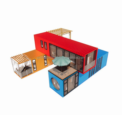 20ft 40ft Acciaio Cornice Galvanizzato Acciaio Piega 180g Modulare Casa Moderna Luxury Container Casa Prefabbricata per Hotel
