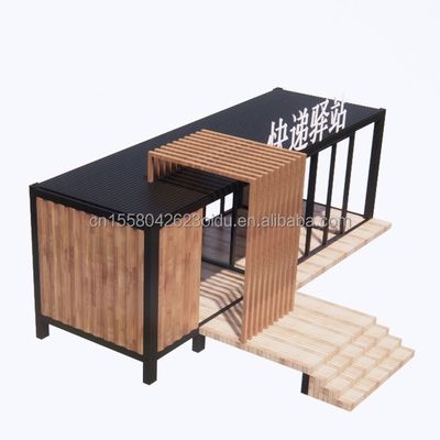 50/75/100mm Wave Sandwich Panel Container House Prefabbricato Mobile Villa per il design moderno