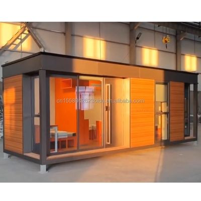 Contenitore per camere da letto di lusso prefabbricato UE CE Home Sandwich Panel Studio Hotel House Colore personalizzato
