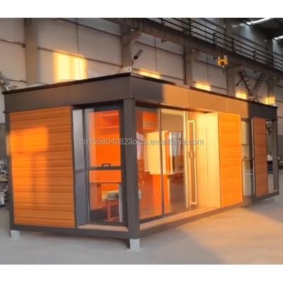Contenitore per camere da letto di lusso prefabbricato UE CE Home Sandwich Panel Studio Hotel House Colore personalizzato