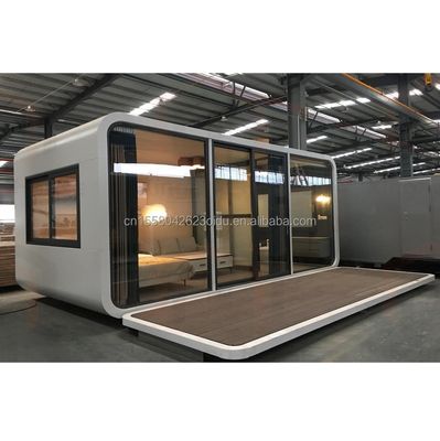 Leggio di alluminio Finestre 20ft40ft 2 camera da letto Contenitore Porta di vetro Prefabbricato Living Container Casa Home Studio per Studio