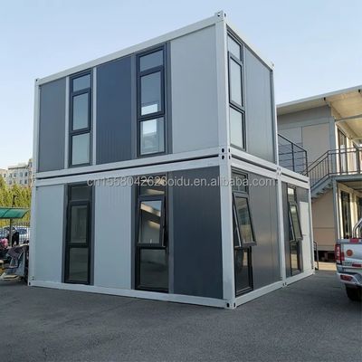 Distaccabile estensibile da 20 piedi giardino hotel casa mobile studio in legno contenitore piatto per hotel struttura in acciaio telaio saldato