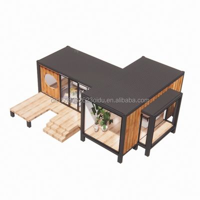 Moderno Design Luxury Glass Wall Prefabbricato Container House StrayBirds Prefabbricato Modular Home Hotel per Resort Villa