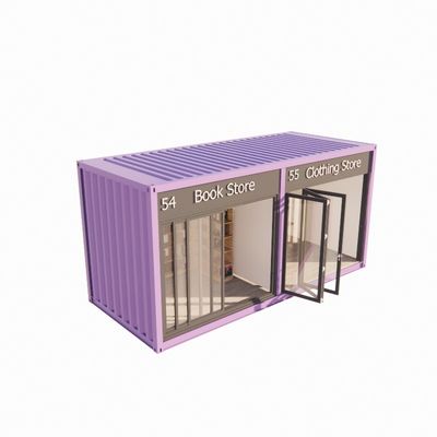 20ft Container Pop Up Coffee Shop Ristorante Mobile Container Bar con design moderno e colore personalizzato