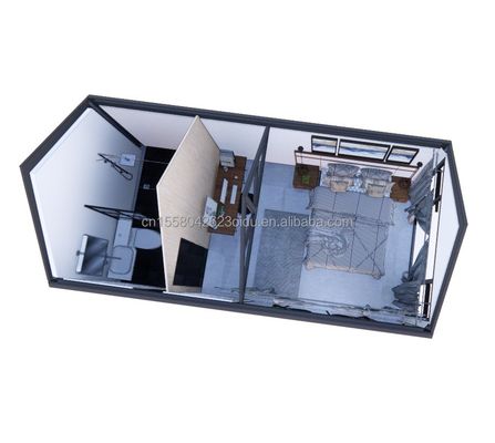 Vivi il massimo comfort in un albergo di due camere da letto con pannello sandwich a onde 50/75/100 mm