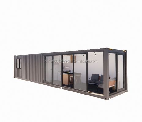 Facile installazione 20ft Prefab Container per spedizioni Case con bagno e parete 50/75/100mm Wave Sandwich Panel