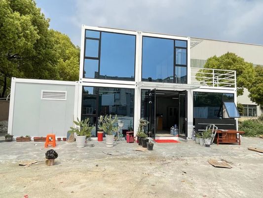 Design moderno Luxury Prefabbricato Container Flat Pack Cucine alberghiere con 50/75/100mm Wave Sandwich Panel Pareti