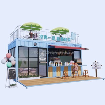 Hotel Modern Design 20ft o 40ft Container Prefabbricato Caffe e Bar per Hotel