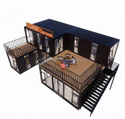 20ft o 40ft Case container Custom Made Bar Cafe Hotel Ristorante Store Spedizione Container Coffee Shop Container Shop Chiosco