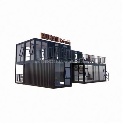 20ft o 40ft Case container Custom Made Bar Cafe Hotel Ristorante Store Spedizione Container Coffee Shop Container Shop Chiosco