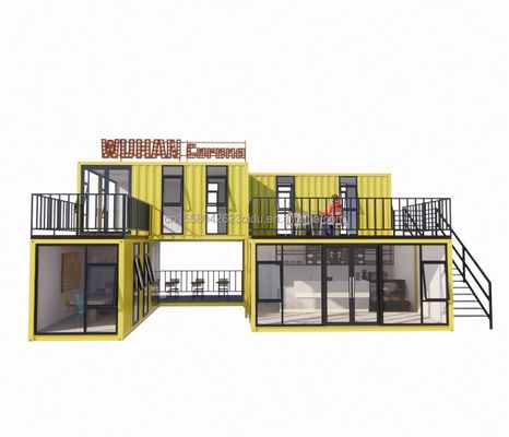20ft o 40ft Case container Custom Made Bar Cafe Hotel Ristorante Store Spedizione Container Coffee Shop Container Shop Chiosco