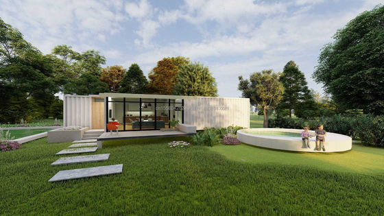 Colore personalizzato 40ft 20ft moderno giardino di lusso Hotel mobile piccola casa installazione rapida container di spedizione