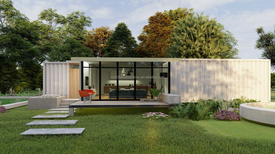 Colore personalizzato 40ft 20ft moderno giardino di lusso Hotel mobile piccola casa installazione rapida container di spedizione