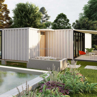 Colore personalizzato 40ft 20ft moderno giardino di lusso Hotel mobile piccola casa installazione rapida container di spedizione
