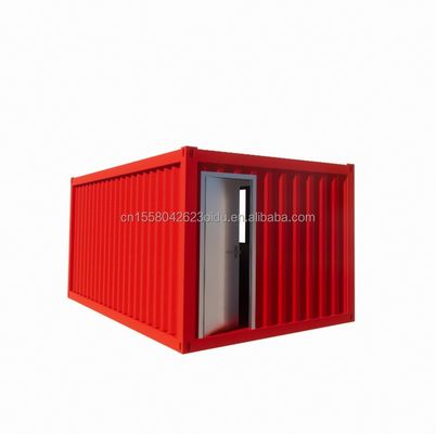 Set di kit prefabbricati cabine modulari case contenitori 20 piedi o 40 piedi telaio in acciaio galvanizzato piegatura in acciaio 180g per Kitset Building