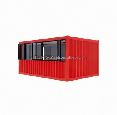 Set di kit prefabbricati cabine modulari case contenitori 20 piedi o 40 piedi telaio in acciaio galvanizzato piegatura in acciaio 180g per Kitset Building