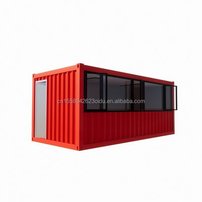 Set di kit prefabbricati cabine modulari case contenitori 20 piedi o 40 piedi telaio in acciaio galvanizzato piegatura in acciaio 180g per Kitset Building
