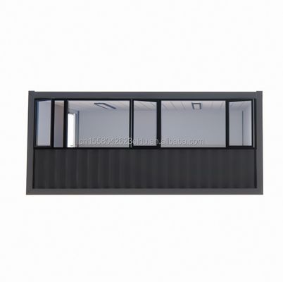 20ft o 40ft Mini Pop Up Shop Container House Restaurant Shop Street Food Kiosk Container con finestre in lega di alluminio
