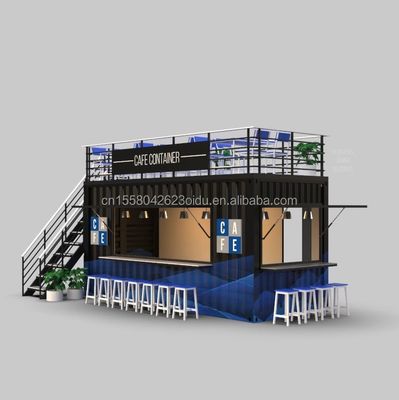 Colore personalizzato 20FT o 40FT Luxury Shipping Container Bar Prefabbricato Foldable Cafe Container Coffee Shop