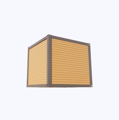 Casa in container conveniente con pannello sandwich ondulato da 50/75/100 mm parete e finestre in lega di alluminio
