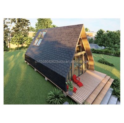 EU Bagno Soggiorno Contenitore triangolare in legno con porta a pannello sandwich e struttura di tubi quadrati in acciaio galvanizzato