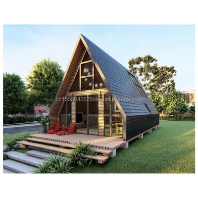 EU Bagno Soggiorno Contenitore triangolare in legno con porta a pannello sandwich e struttura di tubi quadrati in acciaio galvanizzato