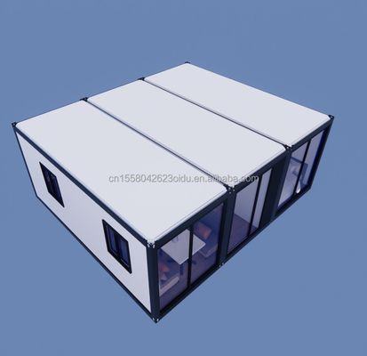 Case in container Struttura in acciaio a prezzi accessibili Case prefabbricate con pareti a pannello sandwich a onde da 50/75/100 mm