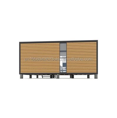Case di contenitori modulari prefabbricate stile di design moderno con telaio in acciaio galvanizzato in acciaio piegato 180g