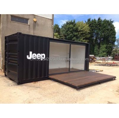 Bagno Casa piccola 2 piani Casa container con case modulari prefabbricate e finestre in lega di alluminio