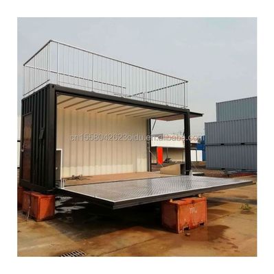 Bagno Casa piccola 2 piani Casa container con case modulari prefabbricate e finestre in lega di alluminio