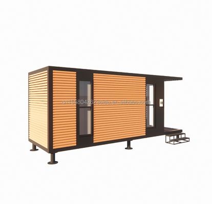 Tubi quadrati in acciaio galvanizzato Struttura principale Casa di contenitori per case vacanze