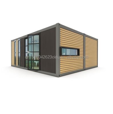 Outdoor Modern Design 20FT 40FT Australia Prefabbricato Luxury Container House con colore personalizzato e 2 camere da letto