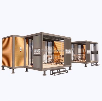 Contenitore di struttura in acciaio di design cinese Villa modulare per facile assemblaggio Casa moderna Case di lusso