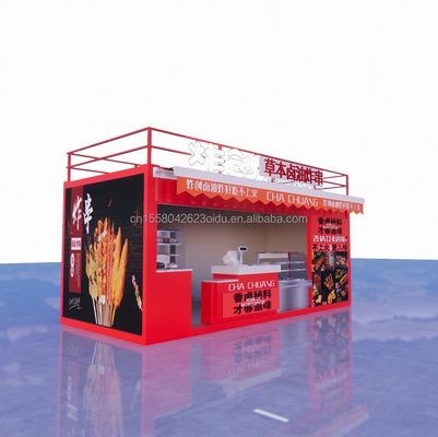 20ft Studio in legno Flat Package Container Mobile Bar per Parete 50/75/100mm Wave Sandwich Panel e trasporto conveniente