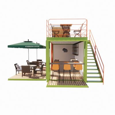 2023 Best Selling Outdoor Modular Prefab Houses Container Cornice in acciaio galvanizzata con contenitore di piegatura in acciaio galvanizzato