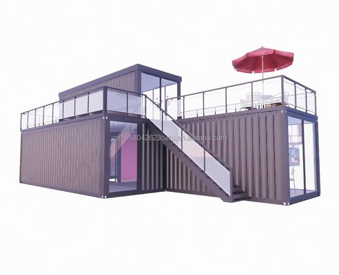 Mobile Luxury Living Homes Container Tiny House Moderna portabile casa da giardino per colore personalizzato 20ft o 40ft