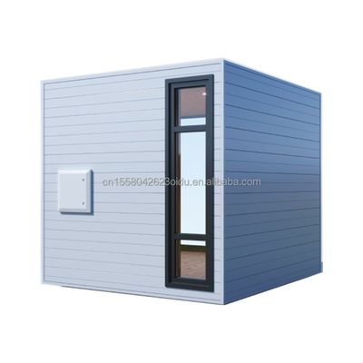 Hotel Casa giardino in legno prefabbricata con design moderno e tubi quadrati in acciaio galvanizzato Struttura principale EU10ft 20ft