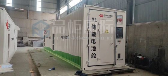 Container per spedizioni ecologici di 20 piedi attrezzature speciali scatola di stoccaggio batterie case prefabbricate di lusso prodotto