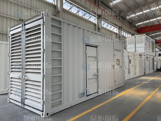 Container per spedizioni ecologici di 20 piedi attrezzature speciali scatola di stoccaggio batterie case prefabbricate di lusso prodotto