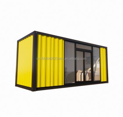Case prefabbricate Ville Struttura in acciaio Casa container Casa di lusso con finestrino